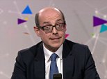 Back on our screens for tonight's BBC 6pm News, Nick Robinson. He has had an operation to remove a cancer.

DM HD VideoGrab Credit BBC 13/04/2015